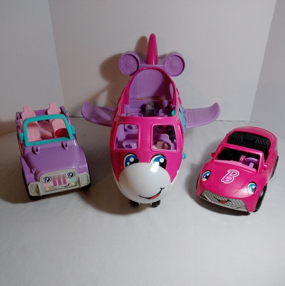 Fisher Price Little People Barbie Vehicle Bundle
